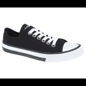Harley Davidson black canvas shoes size 7